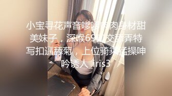 小宝寻花声音嗲嗲肉肉身材甜美妹子，深喉69口交舔弄特写扣逼舔菊，上位骑乘猛操呻吟诱人_iris3