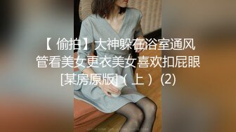 【 偷拍】大神躲在浴室通风管看美女更衣美女喜欢扣屁眼[某房原版]（上） (2)