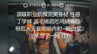 顶级职业航模完美身材 性感丁字裤 逼毛稀疏吃鸡骑乘巨根后入无套啪啪内射~流白浆淫水湿了一地 (1)