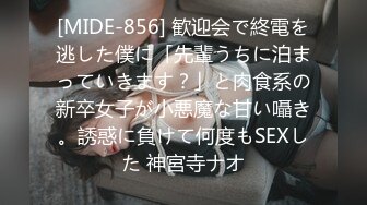 [MIDE-856] 歓迎会で終電を逃した僕に「先輩うちに泊まっていきます？」と肉食系の新卒女子が小悪魔な甘い囁き。誘惑に負けて何度もSEXした 神宮寺ナオ