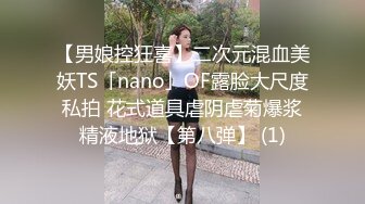 【男娘控狂喜】二次元混血美妖TS「nano」OF露脸大尺度私拍 花式道具虐阴虐菊爆浆精液地狱【第八弹】 (1)